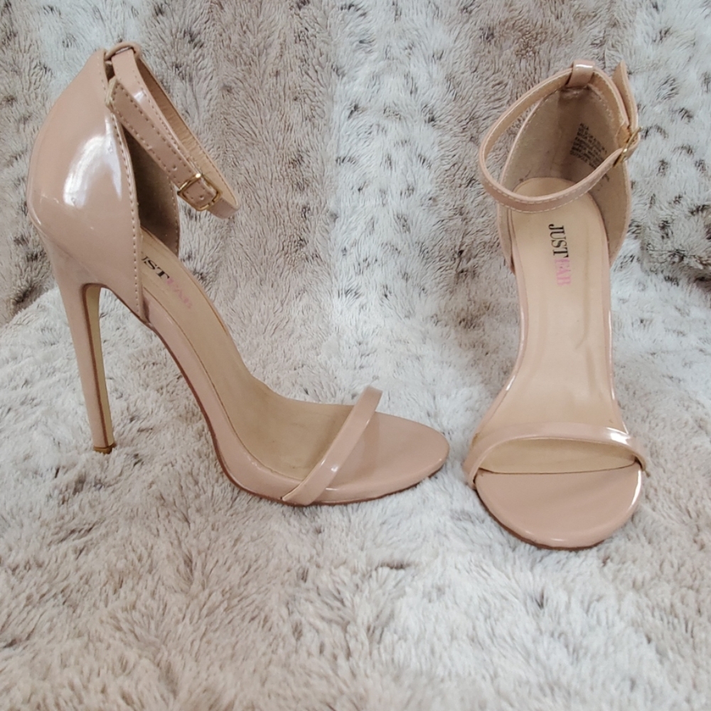 Nude JustFab Stilettos